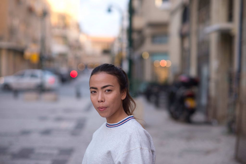 Noi Reuveni, waitress (photo credit: Miri Davidovitz)