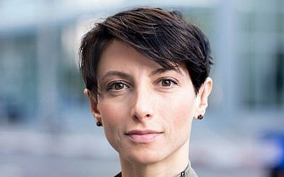 Sarah Cancellario D'alena, TACFIT instructor, cultural communication, photographed for New York Magazine (photo credit: Miri Davidovitz)