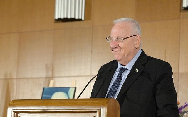 President Reuven Rivlin on March 18, 2015. (photo credit: Mark Neyman/GPO)
