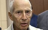 New York City real estate heir Robert Durst leaves a Houston courtroom, Aug. 15, 2014. (AP/Pat Sullivan)