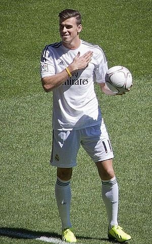 Gareth Bale (photo credit: Pablo Morquecho, Wikipedia. Uploaded by Dudek1337)