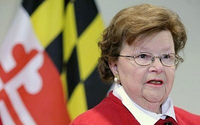 Sen. Barbara Mikulski, D-Md., the longest-serving woman in the history of Congress. (AP Photo/Steve Ruark)
