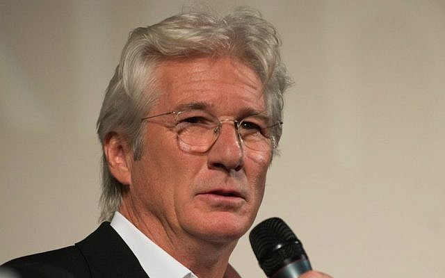 Actor Richard Gere landed in Israel Monday night; he stars in Joseph Cedar's latest film (photo credit: Zff2012/CC BY-SA 3.0) Actor Richard Gere landed in Israel Monday night; he stars in Joseph Cedar's latest film (photo credit: Zff2012/CC BY-SA 3.0)