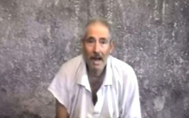 Still image from a November 2010 video showing Robert Levinson, which was received by his family. (YouTube: Help Bob Levinson) Still image from a November 2010 video showing Robert Levinson, which was received by his family. (YouTube: Help Bob Levinson)
