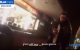 In a social experiment, Jewish Daily Mail journalist walks around two British cities wearing a kippah to gauge anti-Semitism. (Photo credit: YouTube screenshot).