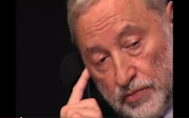 Joseph Zissels (screen capture: YIVO Institute for Jewish Research/YouTube)