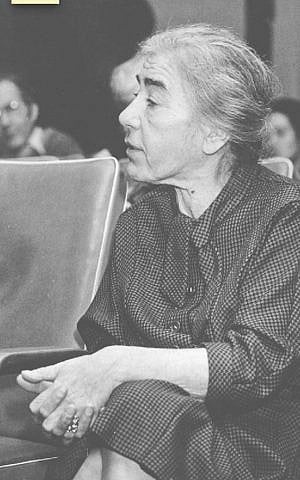 Marie Jalowicz aged 62. (courtesy)