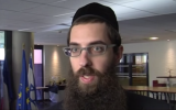 Toulouse Chief Rabbi Avraham Weill (screen capture: YouTube/TLT - TéléToulouse)