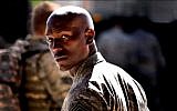 R&B singer and actor Tyrese Gibson in a shot from the movie 'Transformers' (Courtesy Transformers)
