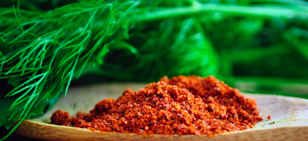 Mounds of fresh spices could arrive in a Koofsa box, packaged by culinary guide Inbal Baum (Courtesy Koofsa)
