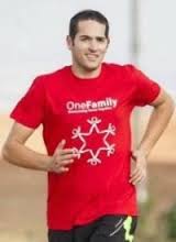 Aharon Karov, critically injured during Operation Protective Edge, prepares for the 2015 Jerusalem Marathon (Photo credit: Courtesy OneFamily) Aharon Karov, critically injured during Operation Protective Edge, prepares for the 2015 Jerusalem Marathon (Photo credit: Courtesy OneFamily)