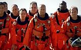 A frame from the 1998 Hollywood blockbuster 'Armageddon,' which tells the story of a team that lands on a massive asteroid to prevent it from destroying the earth (courtesy Touchstone Pictures)