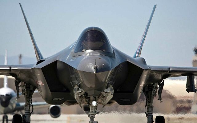 An F-35 on the tarmac on May 12, 2012, at Edwards Air Force Base in California (AP Photo/ Lockheed Martin) An F-35 on the tarmac on May 12, 2012, at Edwards Air Force Base in California (AP Photo/ Lockheed Martin)