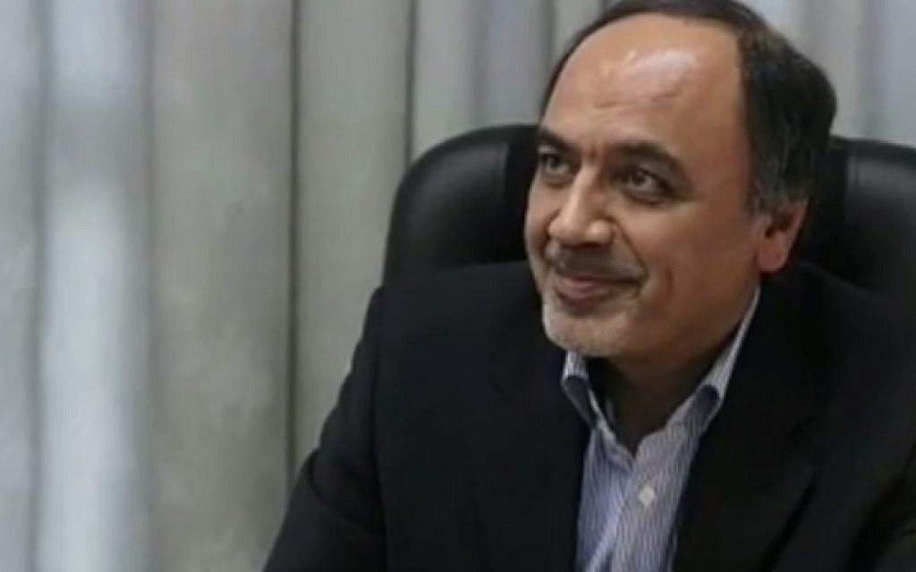 Iranian official Hamid Aboutalebi (photo credit: YouTube screenshot)