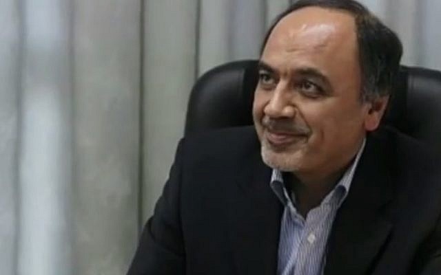 Iranian official Hamid Aboutalebi (photo credit: YouTube screenshot)