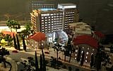 A rendering of the Isrotel hotel and apartment complex. (photo credit: courtesy)
