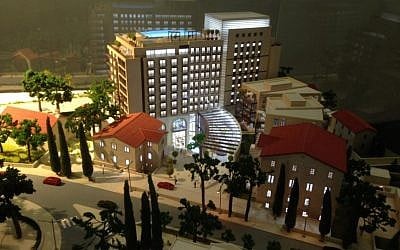 A rendering of the Isrotel hotel and apartment complex. (photo credit: courtesy)