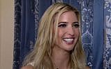 Former model turned businesswoman Ivanka Trump. (screen capture:  YouTube/CBS This Morning)
