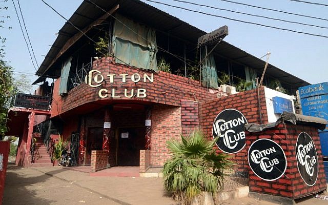 A picture shows the La Terrasse bar restaurant, also housing a nightclub, that was attacked in Bamako on March 7, 2015. (photo credit AFP/Habibou Kouyate) A picture shows the La Terrasse bar restaurant, also housing a nightclub, that was attacked in Bamako on March 7, 2015. (photo credit AFP/Habibou Kouyate)