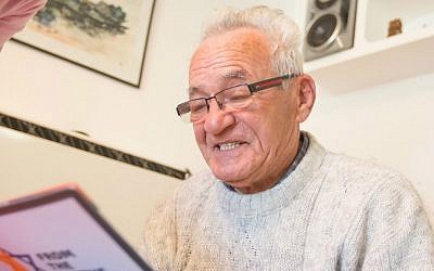 Holocaust survivor Moshe Tirosh hid from the Nazis for three weeks underground at the Warsaw Zoo. (From the Depths/JTA)