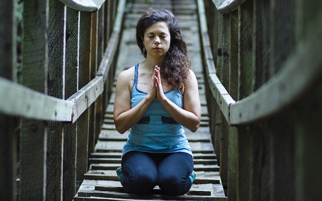 Johanna Borkan, pictured here, found the Jewish community she sought in Portland by partnering with Yael Podebski to create Havdallah Yoga. (Justin Bailie Photography/JTA) Johanna Borkan, pictured here, found the Jewish community she sought in Portland by partnering with Yael Podebski to create Havdallah Yoga. (Justin Bailie Photography/JTA)