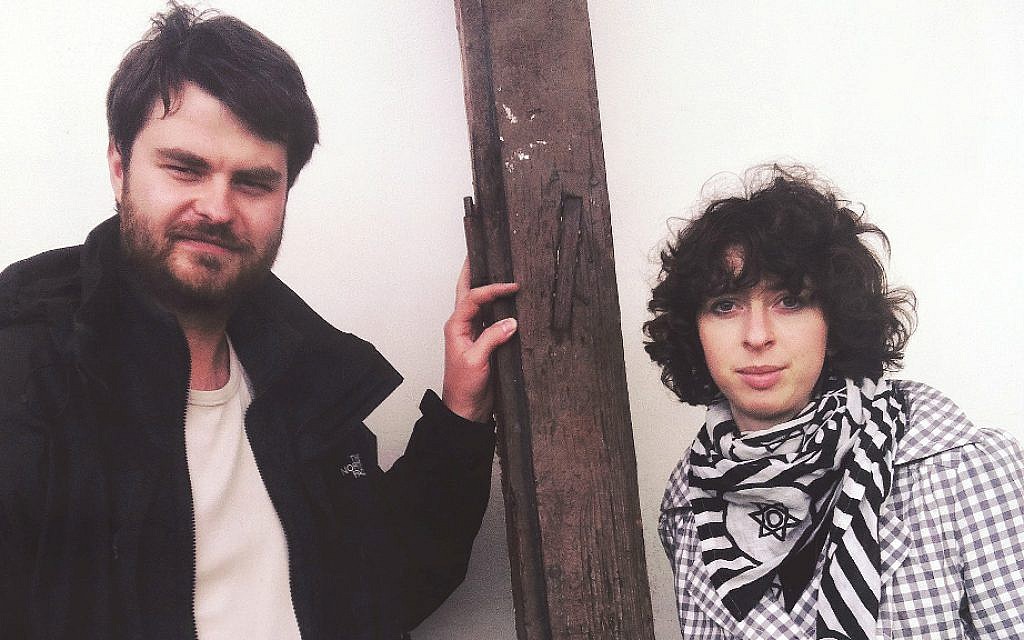 Mi Polin founders Helena Czernek, 29, a designer, and Alexander Prugar, 30, a photojournalist. (courtesy) Mi Polin founders Helena Czernek, 29, a designer, and Alexander Prugar, 30, a photojournalist. (courtesy)