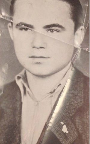 Michael Blain (Elimelech Blobstein) as a teenager in Hungary during the Holocaust. (photo credit: courtesy)
