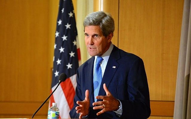 US Secretary of State John Kerry, April 9, 2015. (photo credit: US State Department) US Secretary of State John Kerry, April 9, 2015. (photo credit: US State Department)