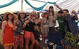 The Shabbat Tent offers a Jewish reprieve from the heat at the Coachella Music and Arts Festival. (Courtesy of Shabbat Tent)