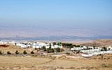 View of the Jewish outpost of Mitzpe Kramim, June 5, 2012. (Noam Moskowitz/Flash90)