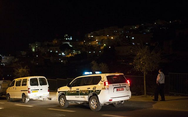 Illustrative photo of a police car (Yonatan Sindel/Flash90)