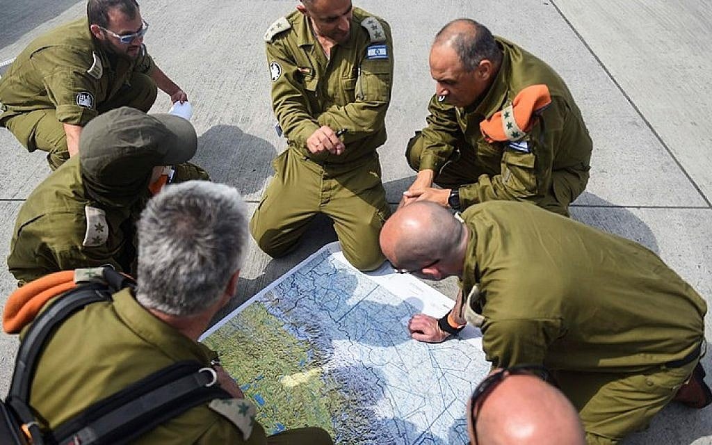 An IDF team seen after landing in Nepal to help rescue efforts following the deadly earthquake, on April 28, 2015. (Photo credit: IDF)