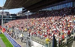 Illustrative photo of FC Utrecht fans (photo credit: Wikimedia Commons/Geüpload door Luctor/CC BY-SA 3.0)
