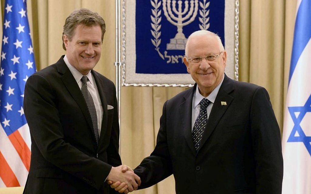 President Reuven Rivlin meets with Rep. Michael Turner , leader of a delegation of US lawmakers who arrived in Israel on Wednesday, April 1, 2015. (photo credit: Mark Neyman/GPO) President Reuven Rivlin meets with Rep. Michael Turner , leader of a delegation of US lawmakers who arrived in Israel on Wednesday, April 1, 2015. (photo credit: Mark Neyman/GPO)