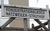 The Natzweiler-Struthof camp in Alsace. (screen capture: YouTube/Outback Snakes)