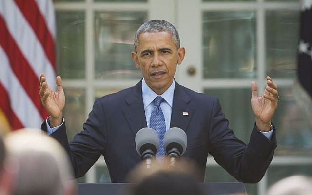 President Barack Obama speaks to members of Congress and other guests in the Rose Garden of the White House in Washington, Tuesday, April 21, 2015. (Photo credit: AP Photo/Pablo Martinez Monsivais) President Barack Obama speaks to members of Congress and other guests in the Rose Garden of the White House in Washington, Tuesday, April 21, 2015. (Photo credit: AP Photo/Pablo Martinez Monsivais)