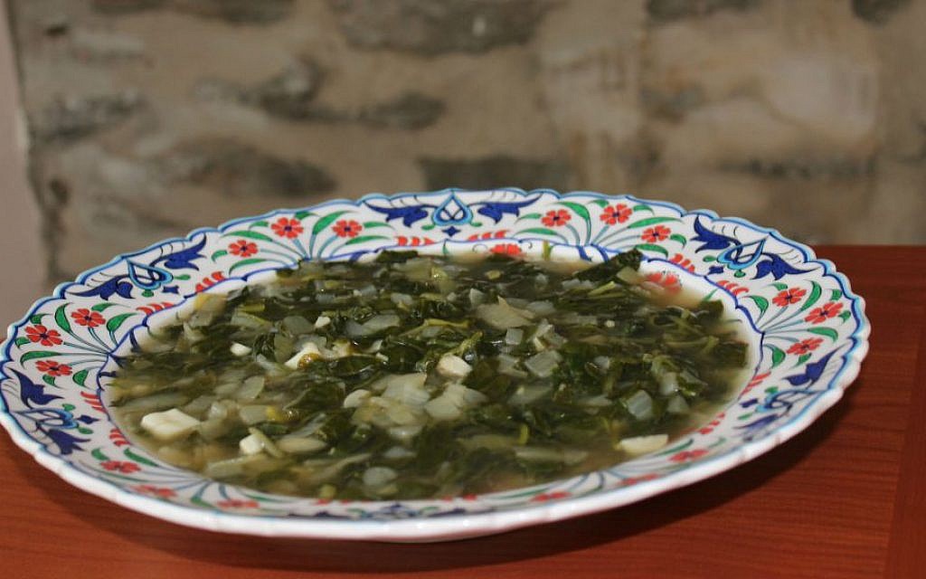 Veteran Jerusalemite families celebrate independence with mallow soup. (Ronit Treatman/The Times of Israel) Veteran Jerusalemite families celebrate independence with mallow soup. (Ronit Treatman/The Times of Israel)