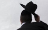 An ultra-Orthodox Jewish man (illustrative photo: Miriam Alster/Flash90)