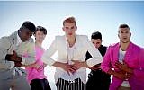 XPain boy band members show off their menstrual cramp dance moves in ad for Nurofen pain reliever. (YouTube screeshot)