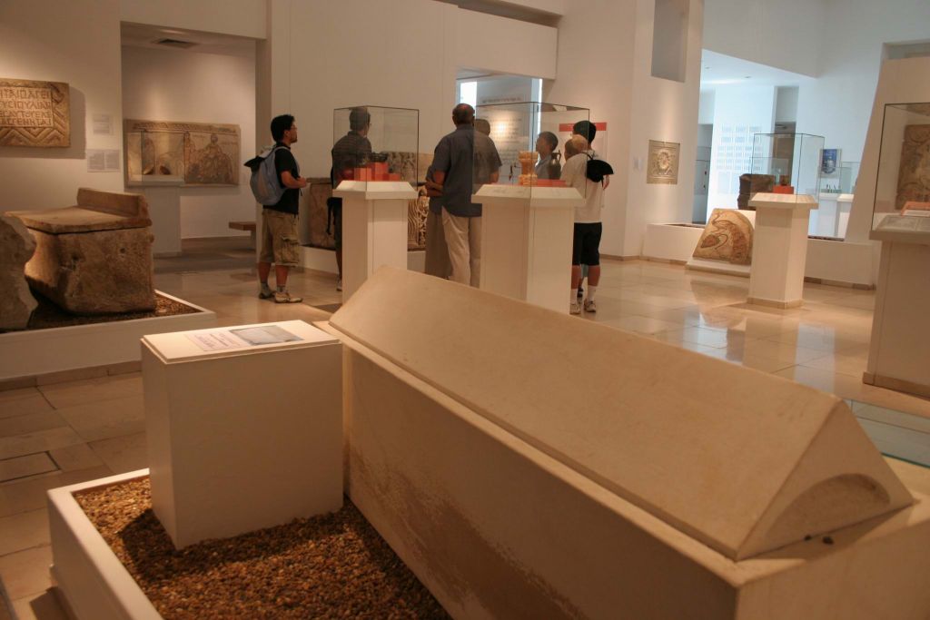 Late Second Temple era sarcophagus at the Jerusalem Bible Lands Museum (photo credit: Shmuel Bar-Am) Late Second Temple era sarcophagus at the Jerusalem Bible Lands Museum (photo credit: Shmuel Bar-Am)
