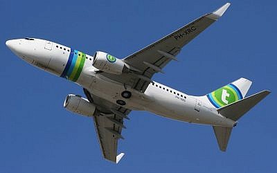 A Transavia plane (photo credit: Courtesy)
