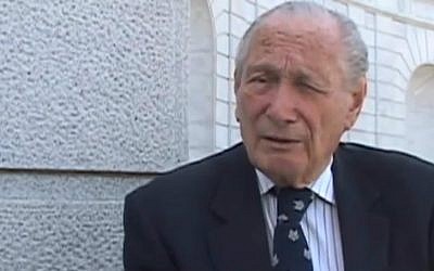 Former US Ambassador to Cambodia, John Gunther Dean. (screen capture: YouTube)