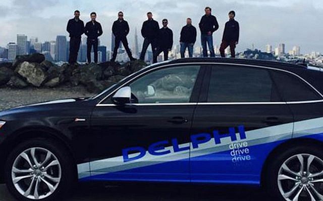 The Delphi Roadrunner driverless vehicle (Photo credit: Courtesy)