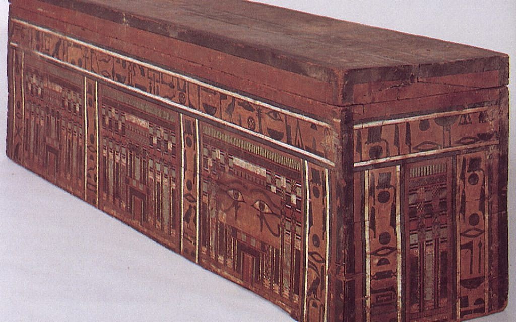 Egyptian coffin (Photo credit: Courtesy of the Jerusalem Bible Lands Museum)