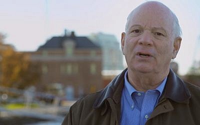 US Senator Ben Cardin (D-Maryland) in a file photo (Photo credit: YouTube screen capture)