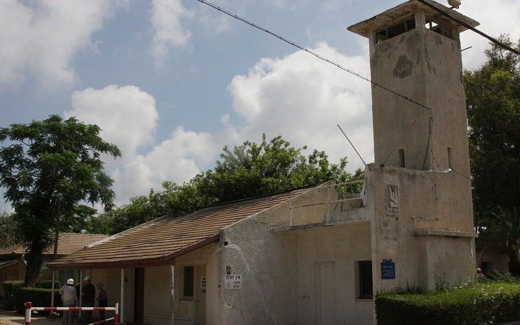 The first building at Moshav Shavei Zion (photo credit: Shmuel Bar-Am)