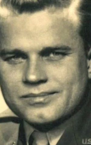 US Army Air Force Captain Robert Lewis, the co-captain of the Enola Gay aircraft responsible for the bombing of Hiroshima. (screen capture: YouTube)