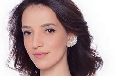Arab Israeli TV presenter Lucy Aharish (photo credit: Facebook)
