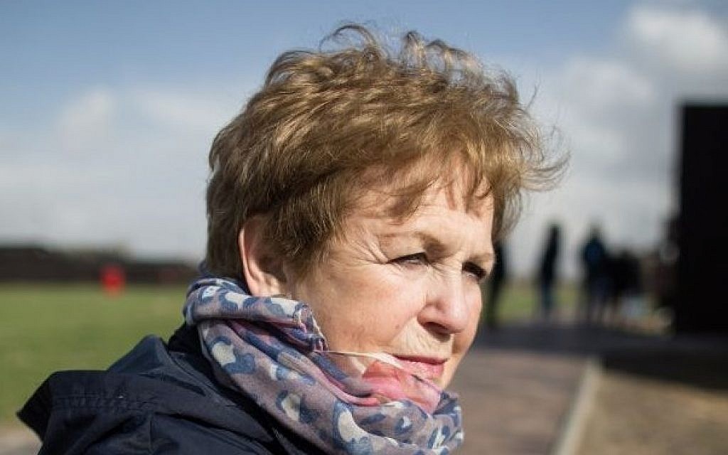 Mala Tribich in Auschwitz. (Photo credit: Sam Churchill Photography)