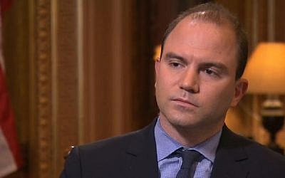 White House Deputy National Security Adviser Ben Rhodes (Photo credit: screenshot/CNN)